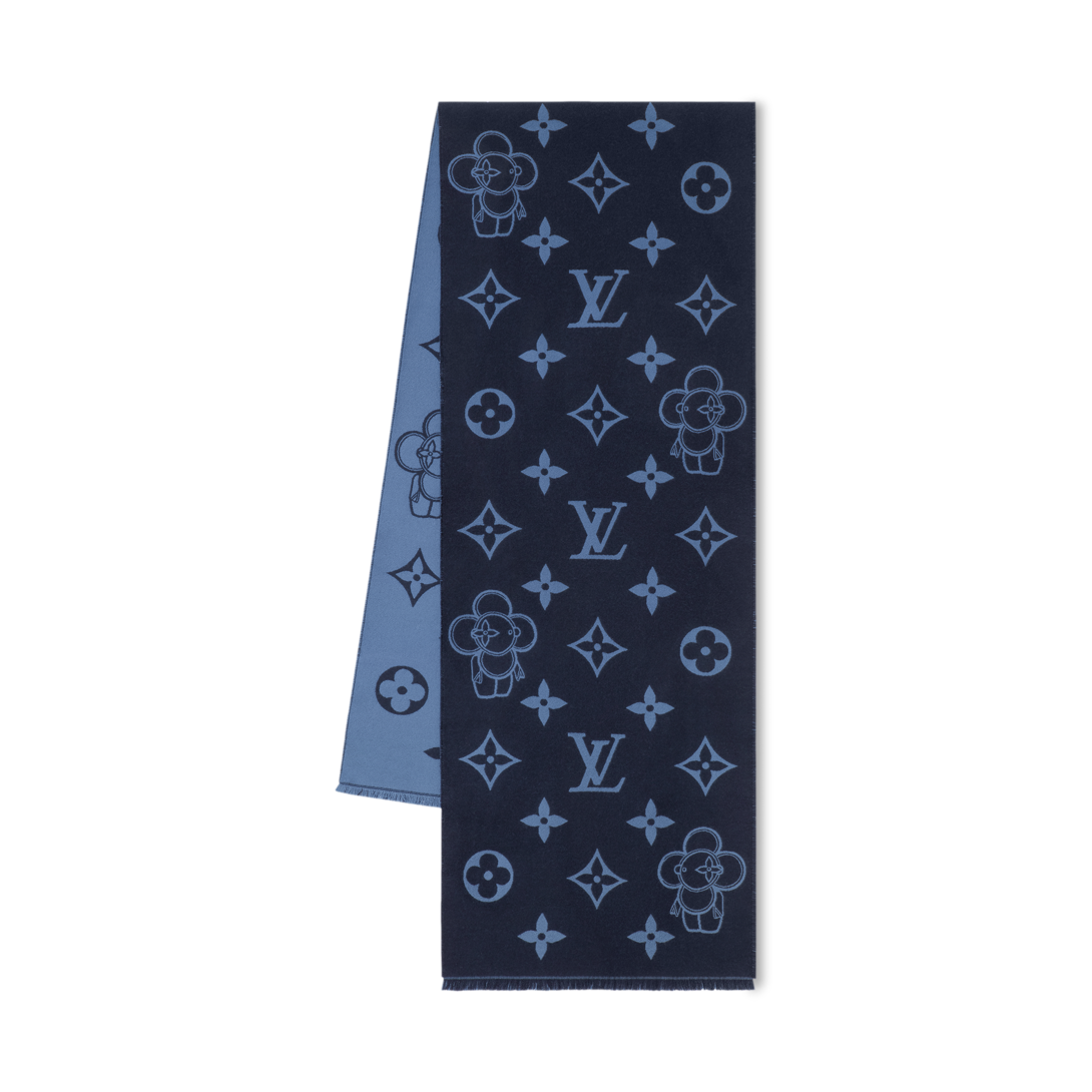 VIVISION SCARF ヴィヴィジョン スカーフ Vivienne Westwood】プリント シルク ツイル スカーフ (Vivienne